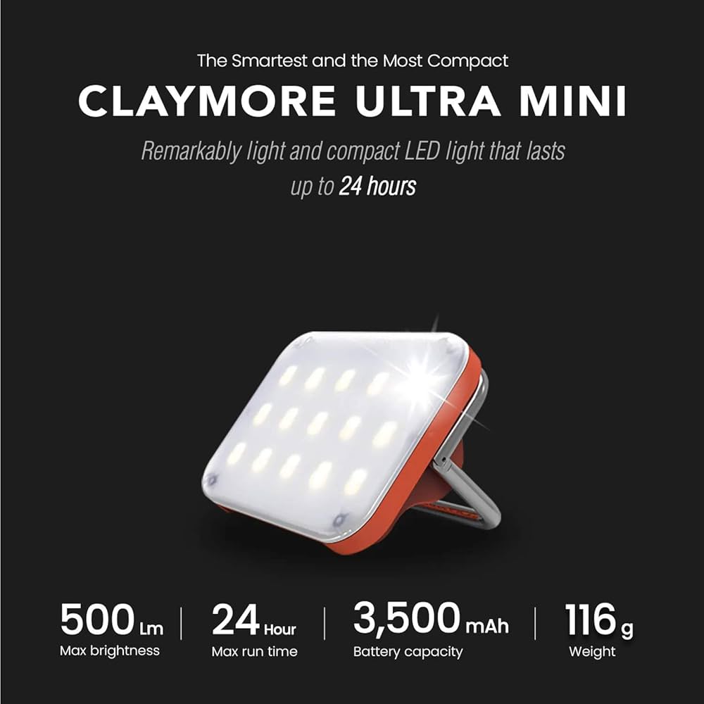 CLAYMORE ULTRA mini カモフラージュ CLAYMORE クレイモア｜アウトドア・防災用LEDランタン